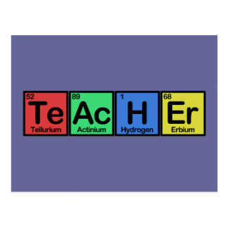 Chemistry Teacher Cards | Zazzle