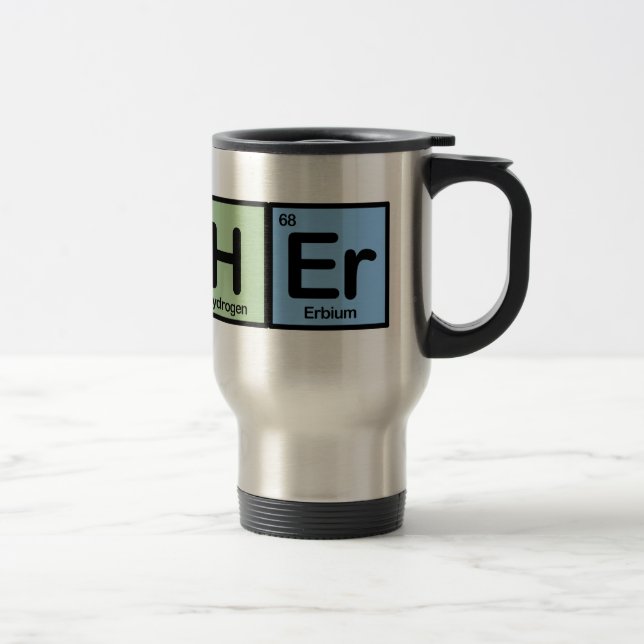 Teacher made of Elements Travel Mug (Right)