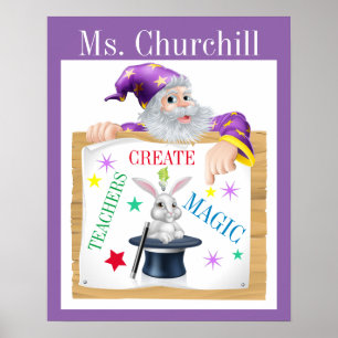 Teacher Magic Poster - SRF