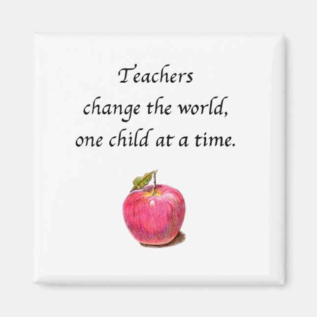 Teacher magnet (Front)