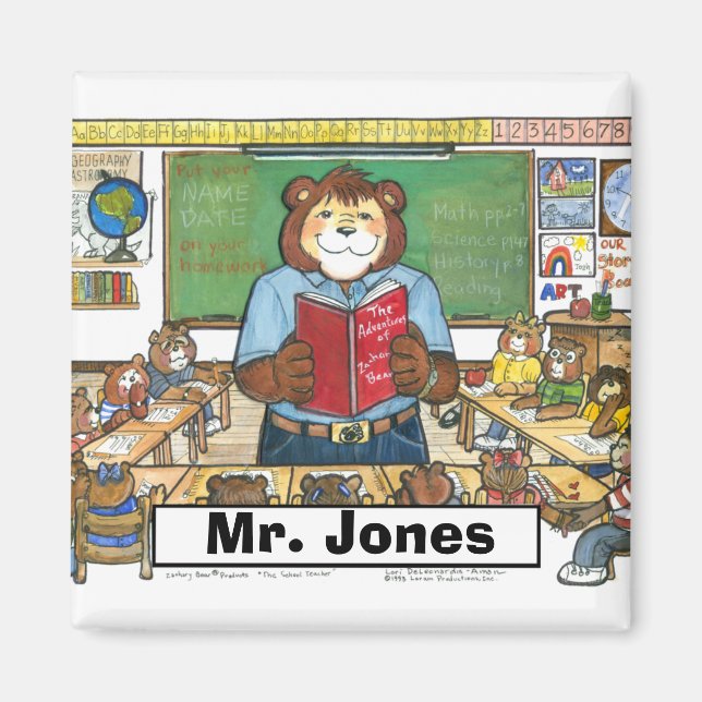 Teacher Magnet - Personalized (Front)