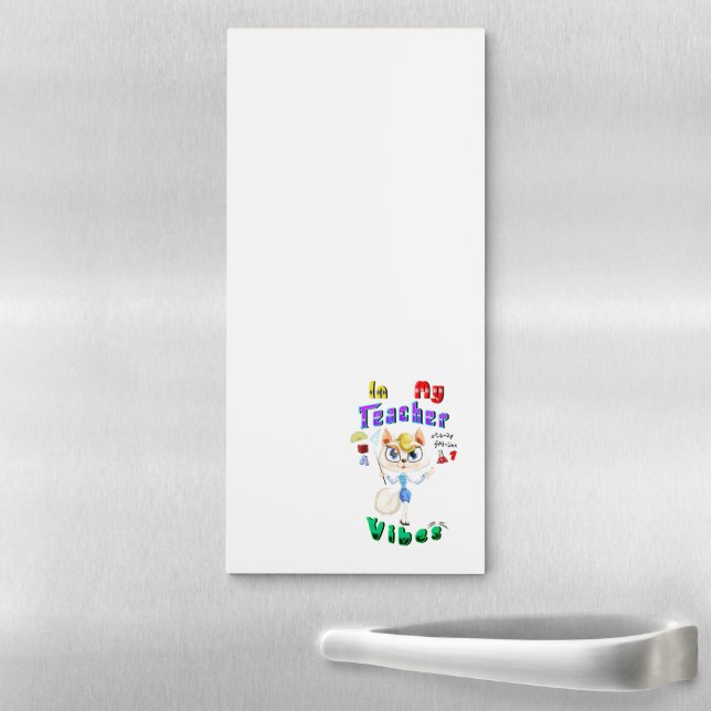 Teacher Magnetic Notepad (In Situ)