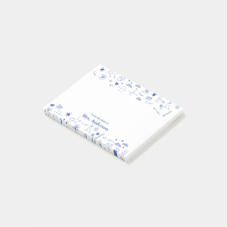 Teacher Math and Science School Post-it Notes