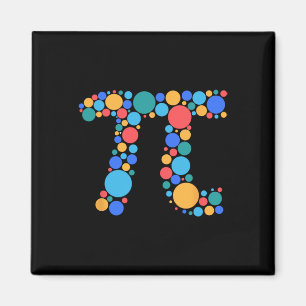 Teacher Math Pi Day Dot Day 2025 Magnet