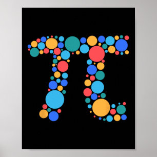 Teacher Math Pi Day Dot Day 2025  Poster
