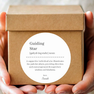 Teacher Mentor Employee Appreciation Thank You Classic Round Sticker