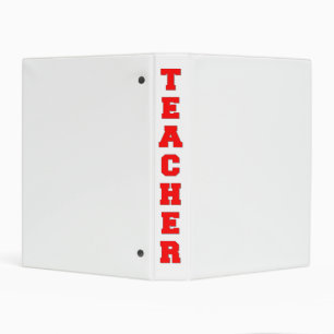 Teacher Mini Binder