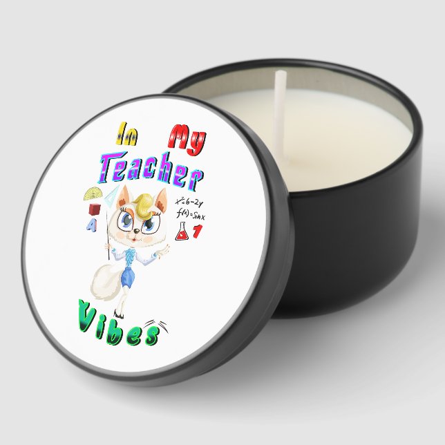 Teacher Mini Candle Favors (Corner)