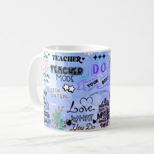 teacher mode coffee mug