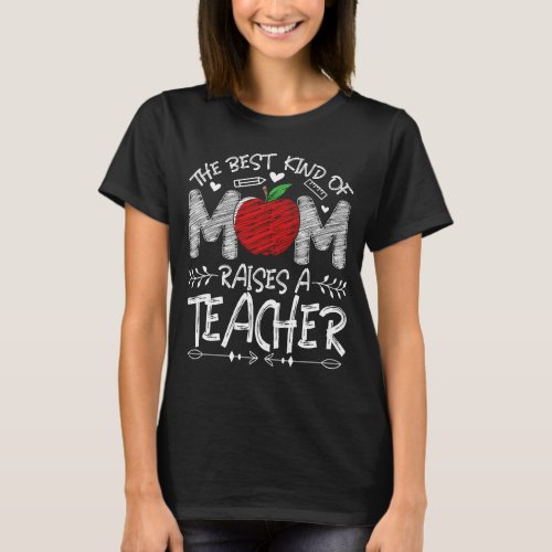 Teacher Mom Happy Mothers Day From Daughter Son T_Shirt