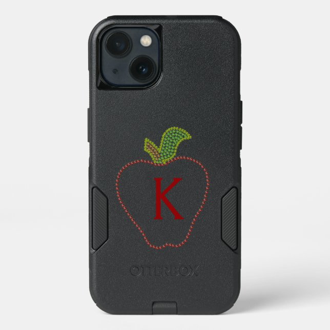Teacher Monogrammed Apple iPhone 7/8 Otterbox Case (Back)