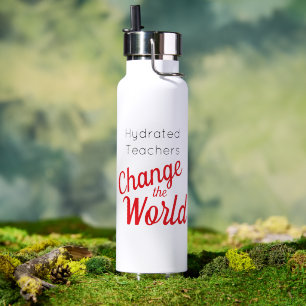 Teacher Motivation Quote Inspiration Water Bottle