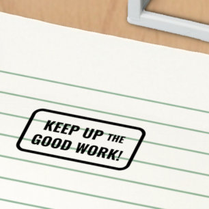 Teacher Motivation School Homework Grading Self-inking Stamp
