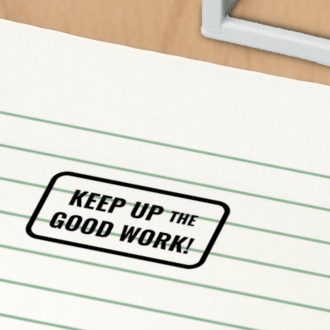 Teacher Motivation School Homework Grading Self-inking Stamp (Creator Uploaded)