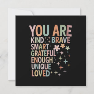 Teacher Motivational First Day Back to School Invitation