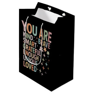 Teacher Motivational First Day Back to School Medium Gift Bag