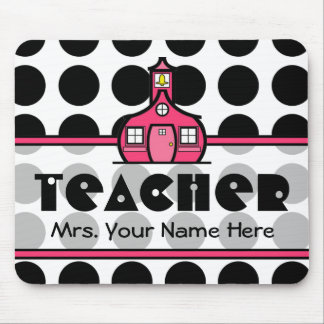 Teacher Mousepad - Polka Dot