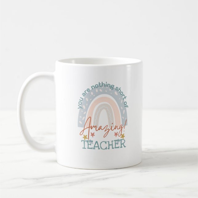 TEACHER MUG Female Amazing Cute Fun (Left)