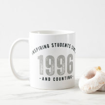 Teacher Mug – Inspiring Students Since 1996