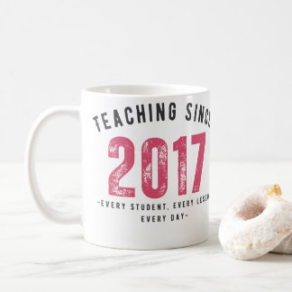 Teacher Mug | Teaching Since 2017