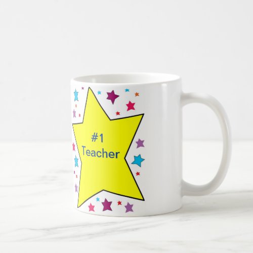 Teacher Mug with Bright Stars
