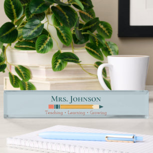 Teacher Name Desk Name Plate