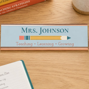 Teacher Name Desk Name Plate