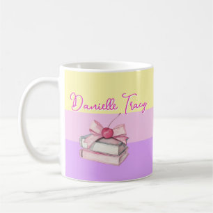  Teacher Name & Grade Pastel Colorful  Coffee Mug