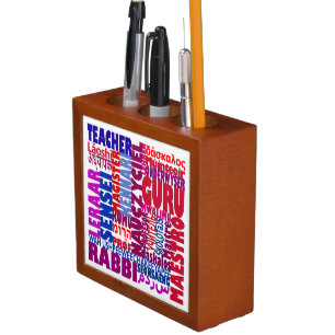 Teacher Names Desk Organizer
