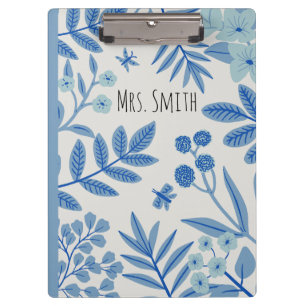 teacher notebook, personalized teacher gift, custo clipboard