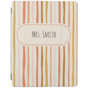 teacher notebook, personalized teacher gift, custo iPad smart cover