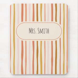 teacher notebook, personalized teacher gift, custo mouse pad