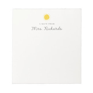 teacher  notepad