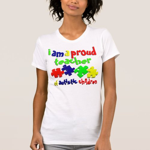 Teacher Of Autistic Children T_Shirt