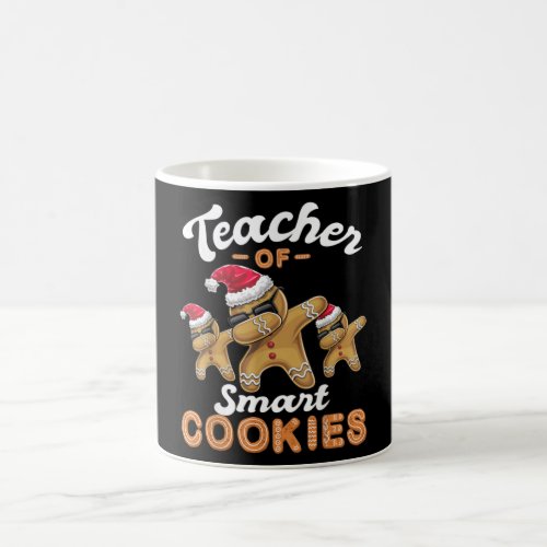 Teacher of Smart Cookie Dabbing Gingerbread Coffee Mug