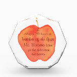 Teacher of the Year Award<br><div class="desc">This award can be fully customized with your own text. Perfect for teaching and educational awards and recognition. (Note from the artist: The teacher named on the mock up of this award was a real teacher, whom I had in middle school and think deserved to be named teacher of the...</div>