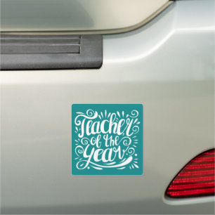 Teacher of the Year Car Magnet