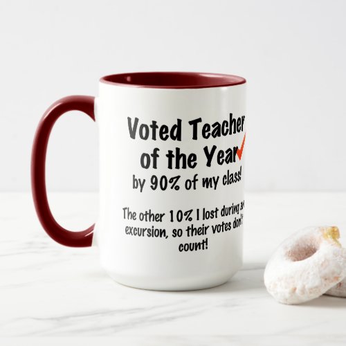 Teacher of the Year Coffee Mug