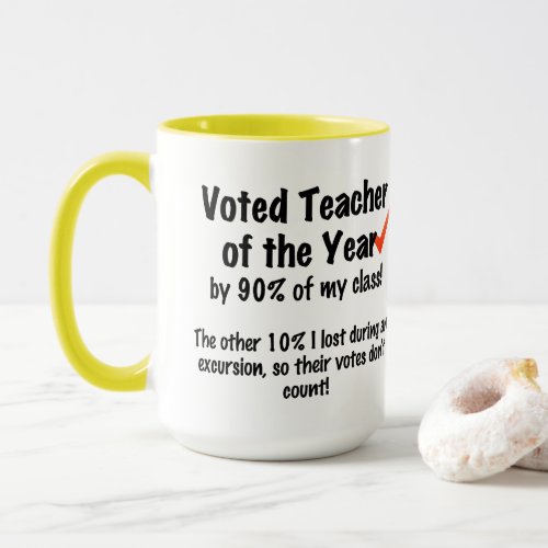 Teacher of the Year Coffee Mug