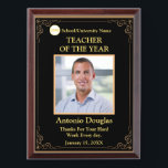 Teacher of the Year custom Photo | Golden frames Award Plaque<br><div class="desc">The Teacher of the Month custom Photo | Golden frames Award Plaque</div>