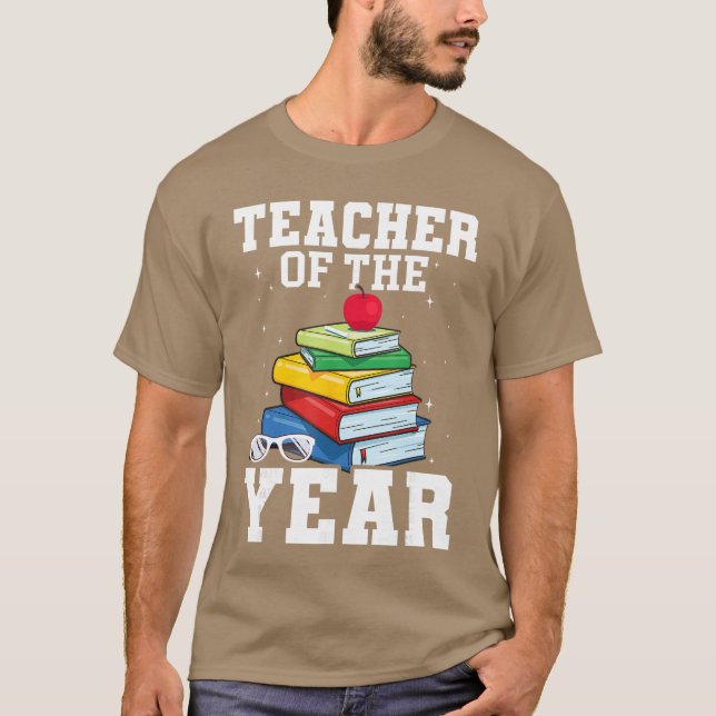 Teacher of the Year family boy boy T-Shirt (Front)