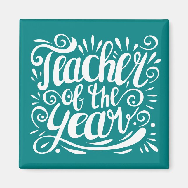Teacher of the Year Magnet (Front)