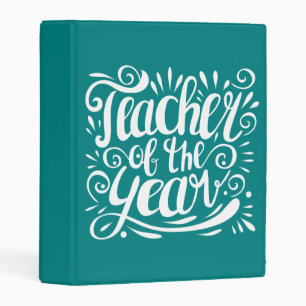 Teacher of the Year Mini Binder