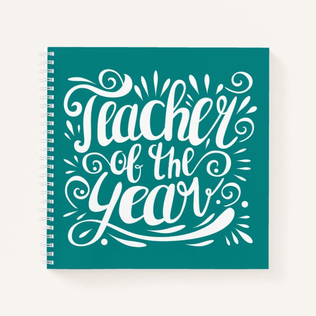 Teacher of the Year Notebook (Front)