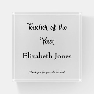 Teacher of the Year