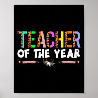Teacher Of The Year Party Gift Teacher Appreciatio