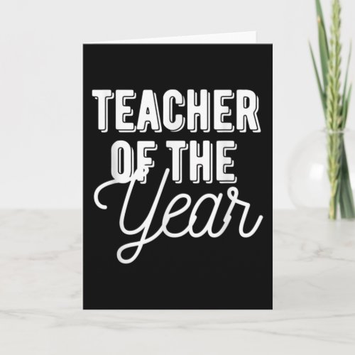Teacher of the Year _ Teacher Gif Card
