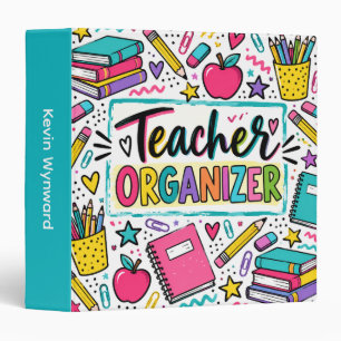 Teacher Organizer 3 Ring Binder