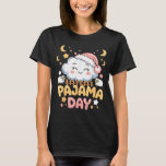 Teacher Pajama Day Shirt, Funny Cloud Sleever Scho T-Shirt
