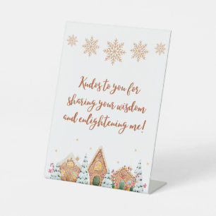 Teacher Pedestal Seasonal Gift, Educators Gifts Sign
